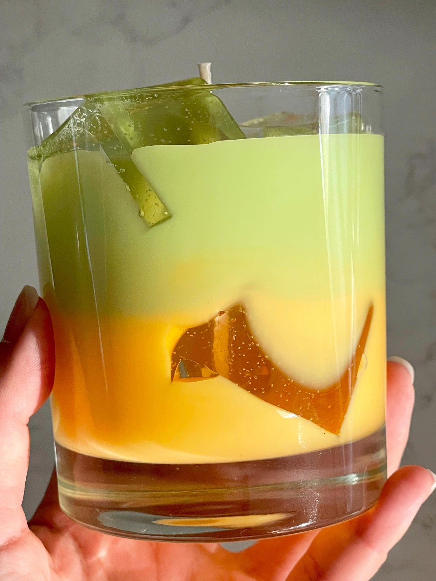 MANGO MATCHA LATTE -  RAPESEED CANDLE - 300ML