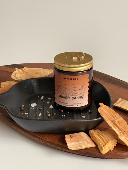 SMOKEY BACON - RAPESEED CANDLE - 170ML/ 250ML