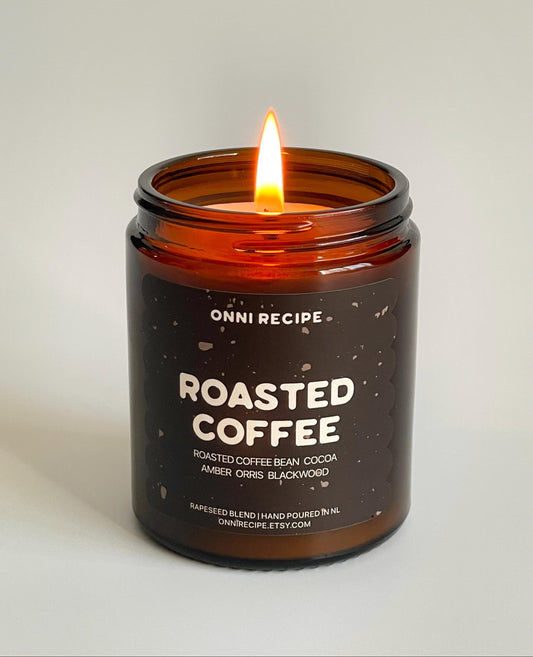 ROASTED COFFEE - RAPESEED CANDLE - 170ML/ 250ML