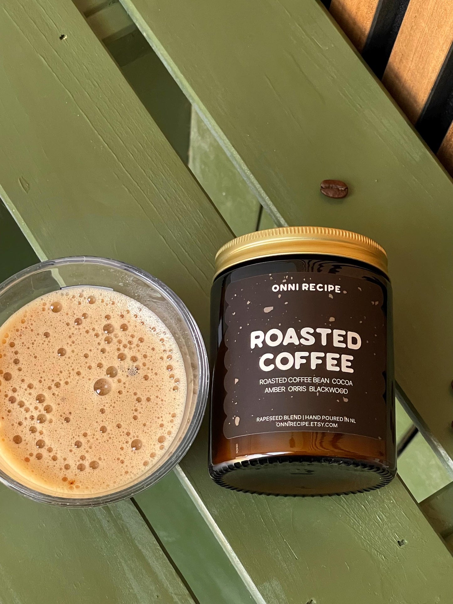 ROASTED COFFEE - RAPESEED CANDLE - 170ML/ 250ML