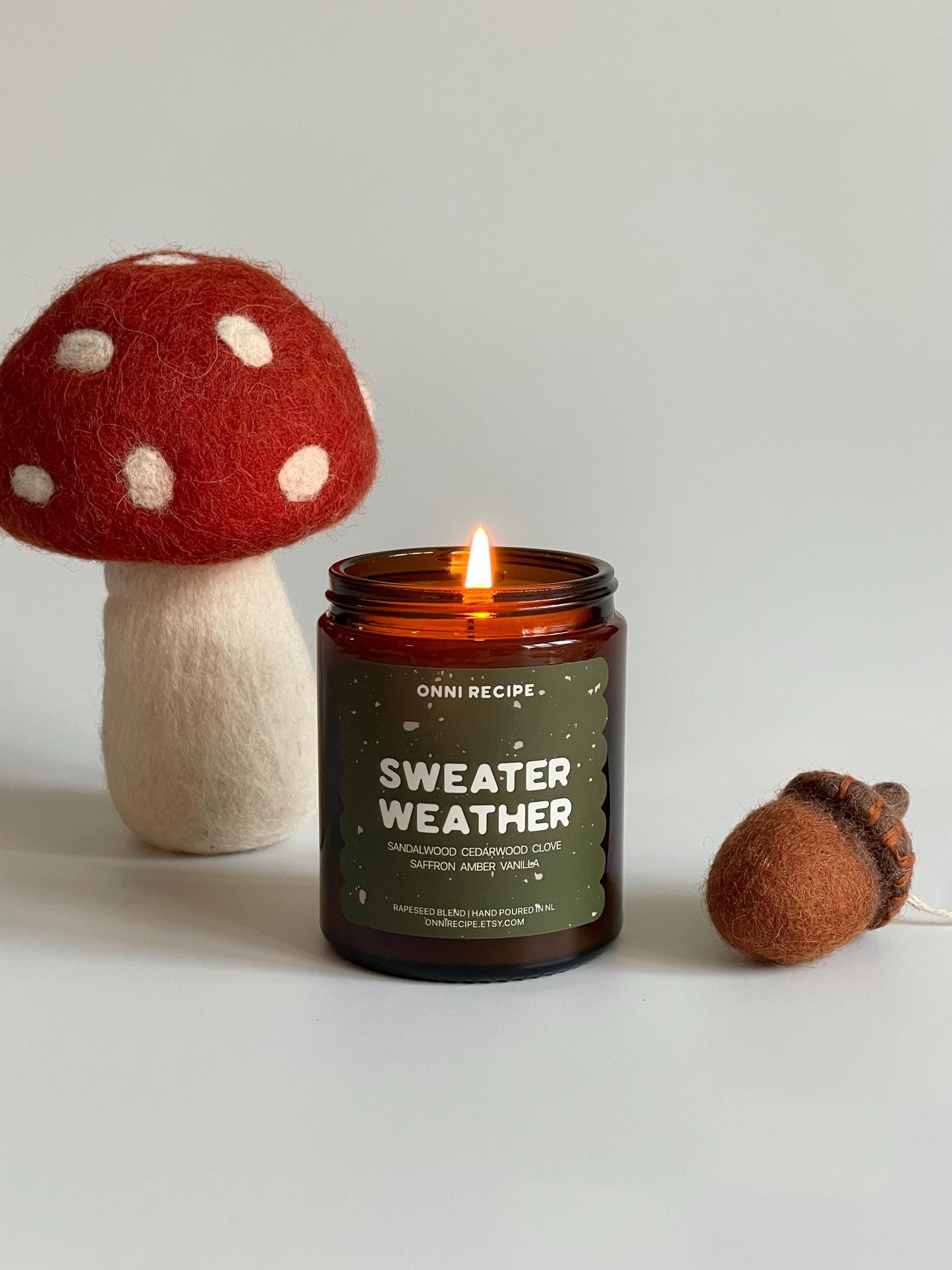 SWEATER WEATHER - RAPESEED CANDLE - 170ML/ 250ML