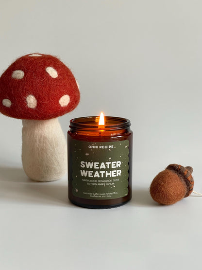 SWEATER WEATHER - RAPESEED CANDLE - 170ML/ 250ML