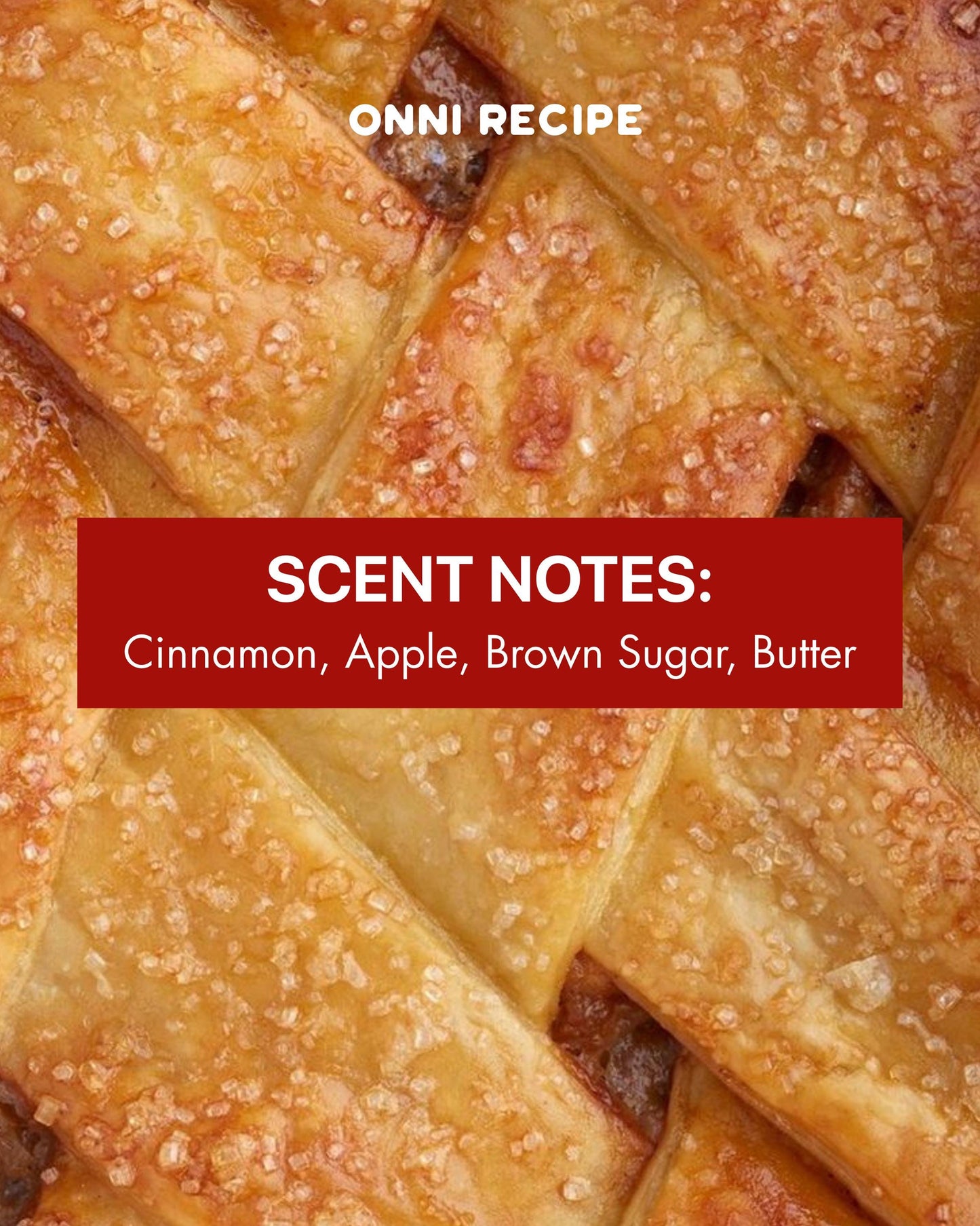 HOT APPLE PIE - RAPESEED WAX CANDLE - 170ML/ 250ML