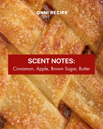 HOT APPLE PIE - RAPESEED WAX CANDLE - 170ML/ 250ML