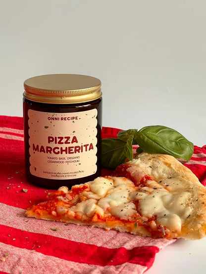 PIZZA MARGHERITA - RAPESEED CANDLE - 170ML/ 250ML