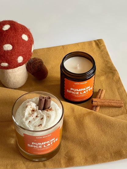 PUMPKIN SPICE LATTE - RAPESEED CANDLE - 170ML/ 250ML