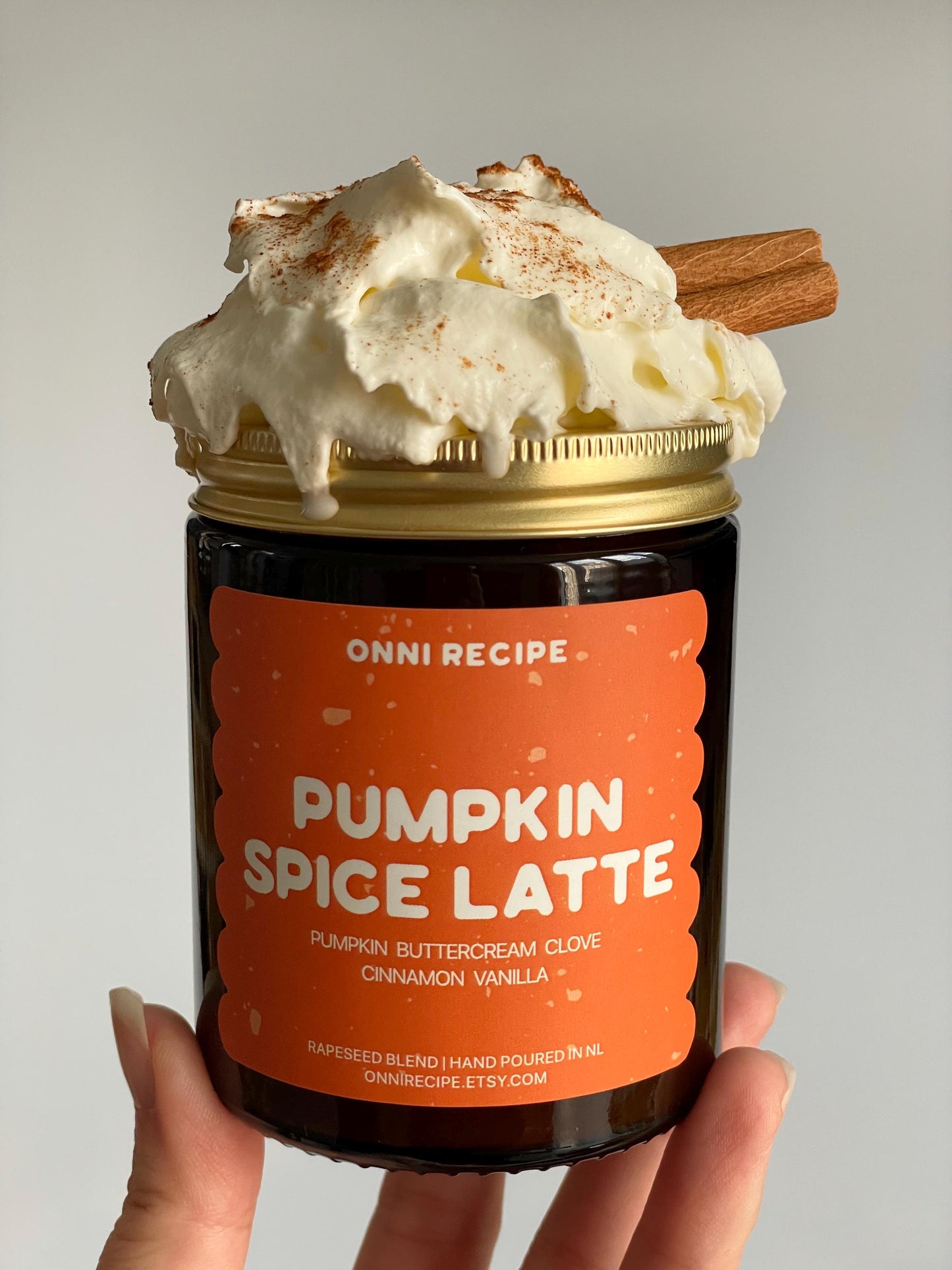 PUMPKIN SPICE LATTE - RAPESEED CANDLE - 170ML/ 250ML