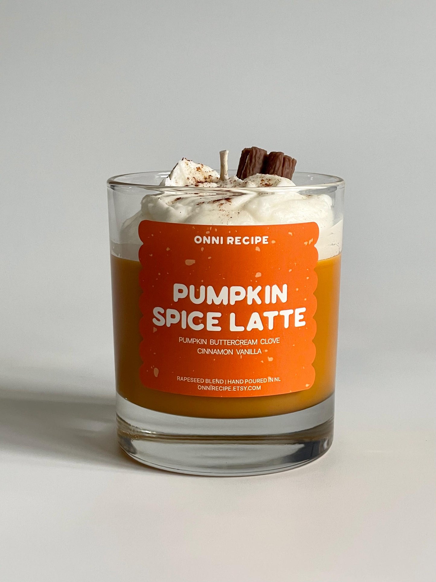 PUMPKIN SPICE LATTE - RAPESEED CANDLE - 300ML
