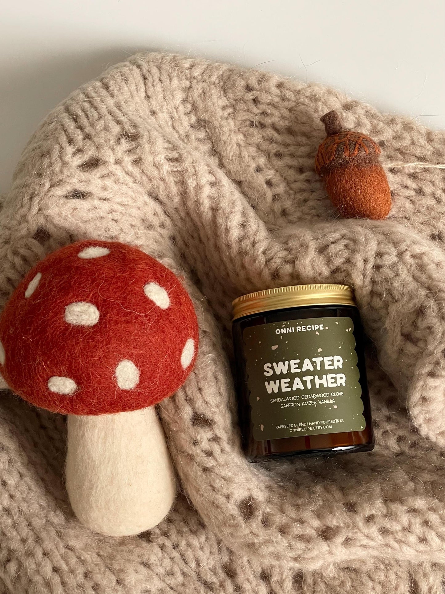 SWEATER WEATHER - RAPESEED CANDLE - 170ML/ 250ML