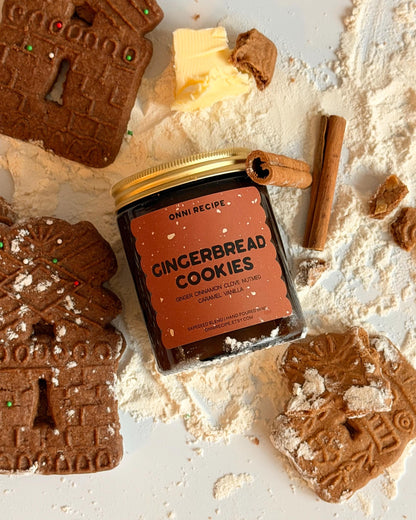 GINGERBREAD COOKIES - RAPESEED WAX CANDLE - 170ML/ 250ML