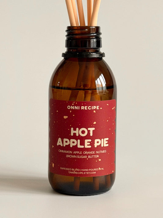HOT APPLE PIE - REED DIFFUSER 120ML 4 MONTHS
