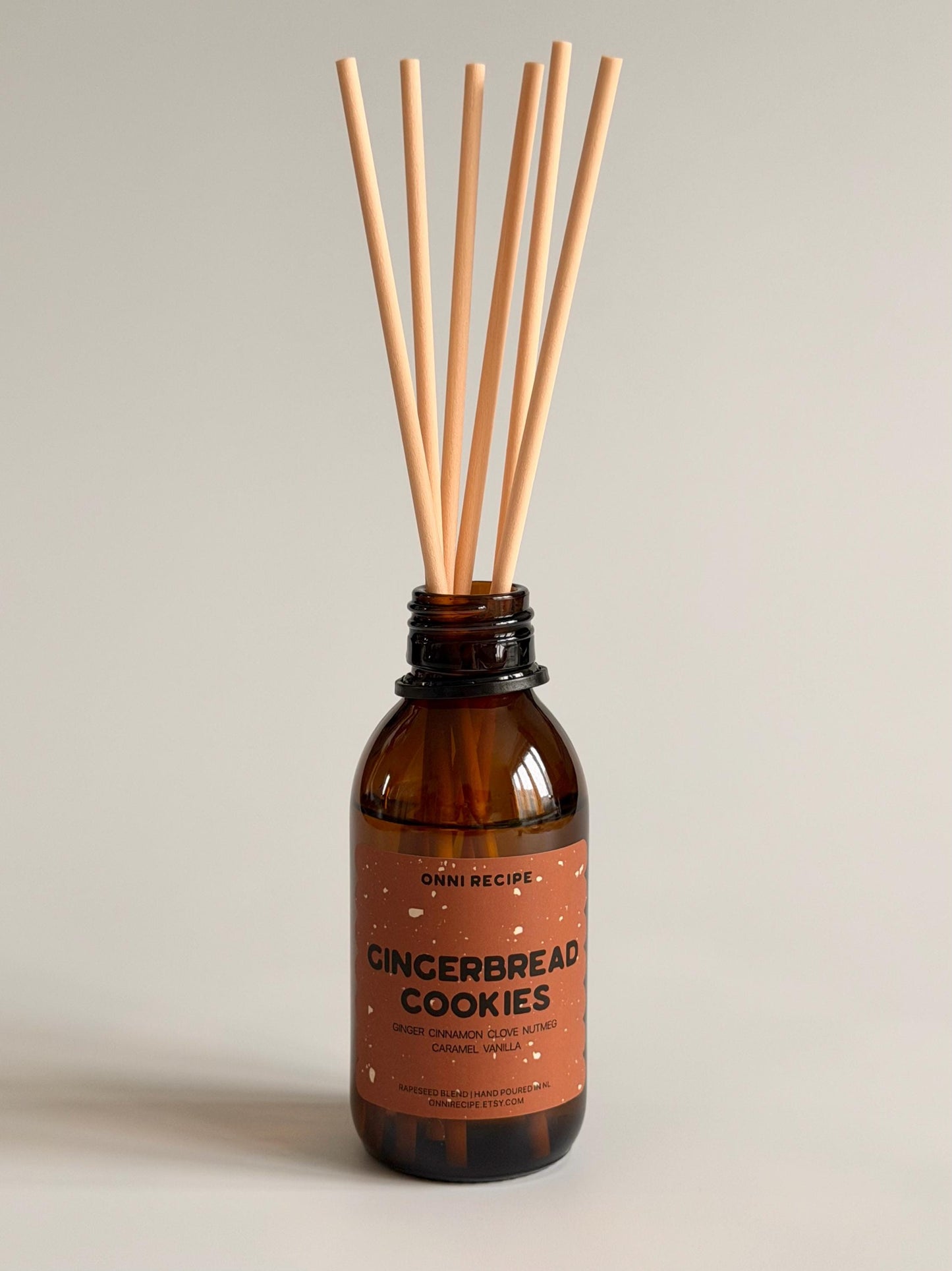 GINGERBREAD COOKIES - REED DIFFUSER 120ML 4 MONTHS