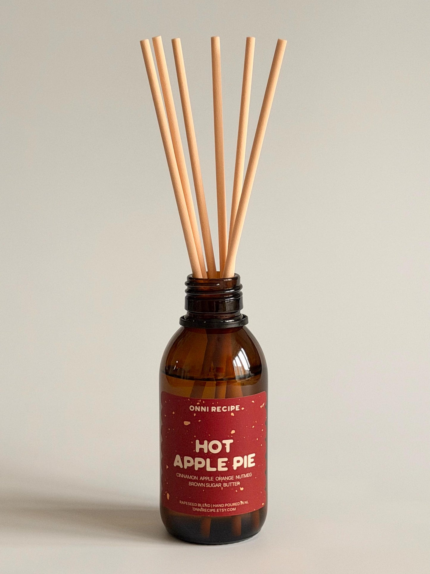 HOT APPLE PIE - REED DIFFUSER 120ML 4 MONTHS