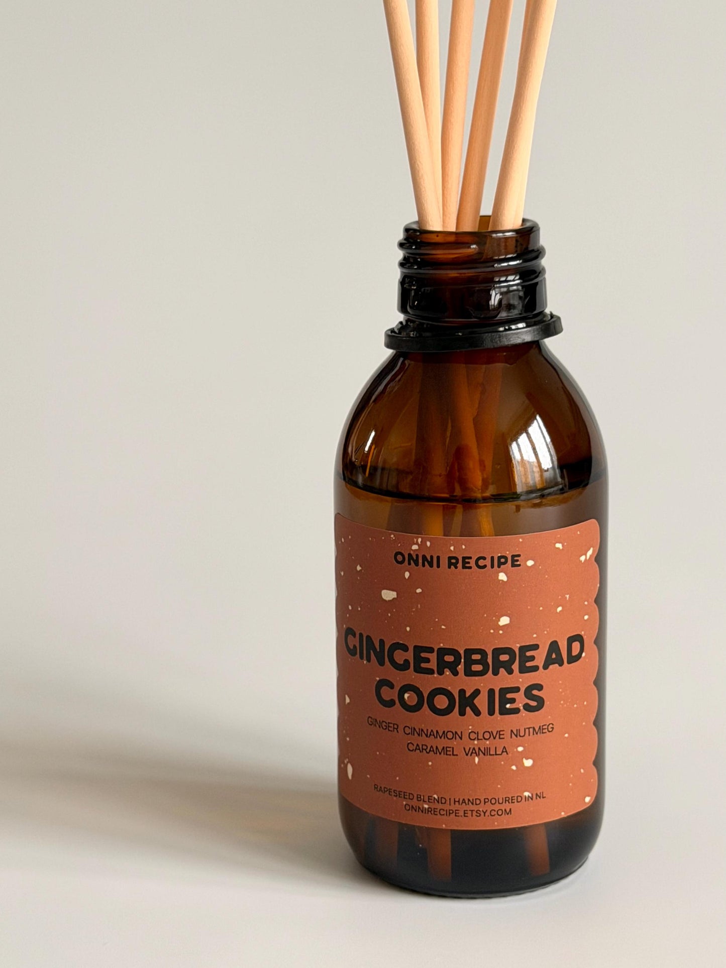 GINGERBREAD COOKIES - REED DIFFUSER 120ML 4 MONTHS