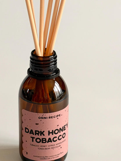 DARK HONEY TOBACCO - REED DIFFUSER 120ML 4 MONTHS