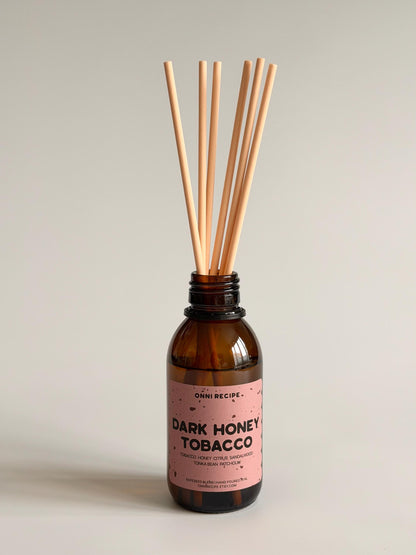 DARK HONEY TOBACCO - REED DIFFUSER 120ML 4 MONTHS