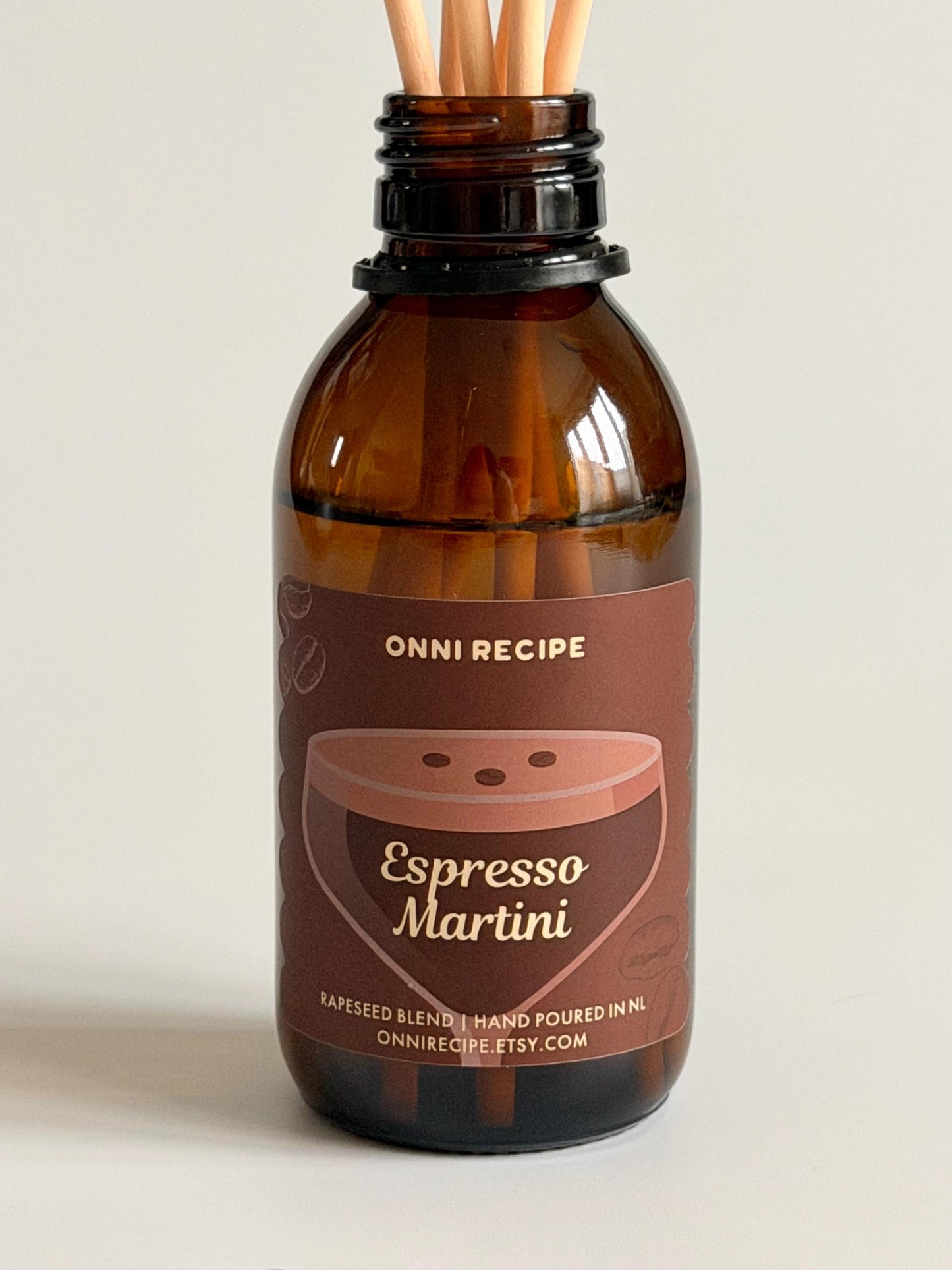 ESPRESSO MARTINI - REED DIFFUSER 120ML 4 MONTHS