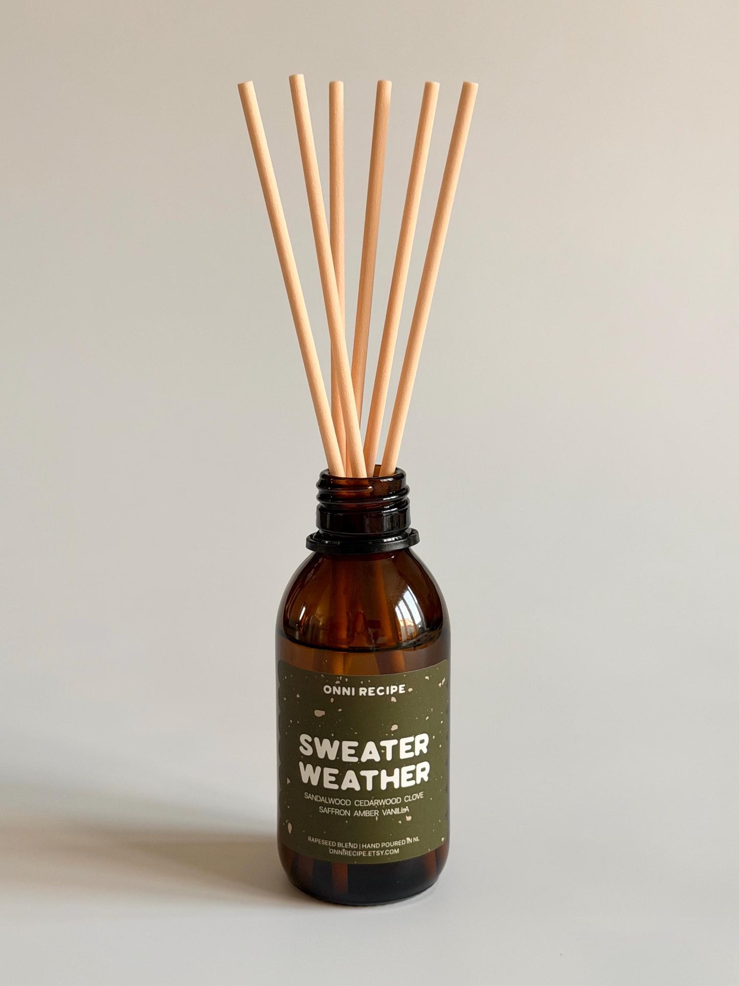 SWEATER WEATHER - REED DIFFUSER 120ML 4 MONTHS