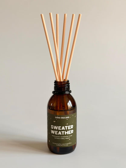 SWEATER WEATHER - REED DIFFUSER 120ML 4 MONTHS