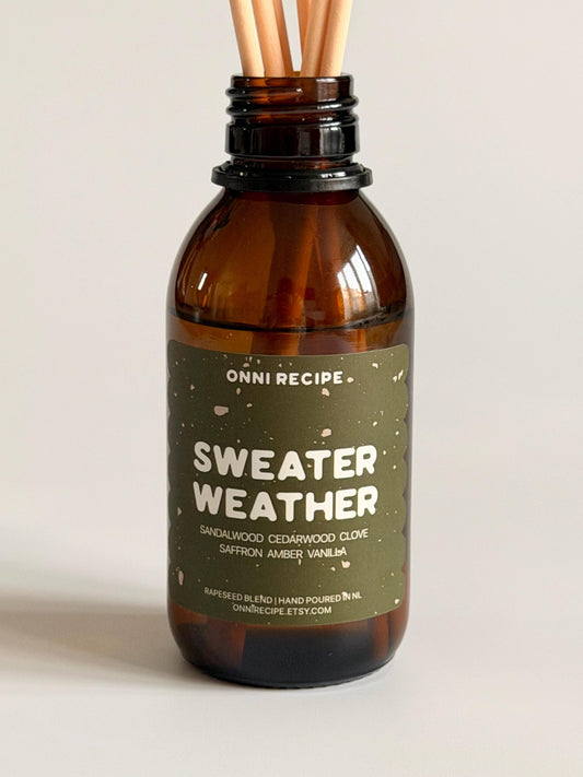 SWEATER WEATHER - REED DIFFUSER 120ML 4 MONTHS